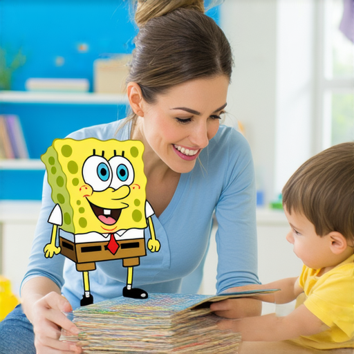 「探索海綿寶寶的英文世界！立即報名外籍老師一對一教學，提升英語能力！」
