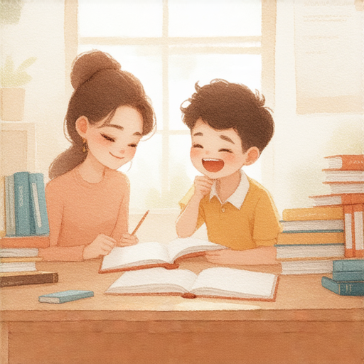 "喜樂的心是良藥：探索英文學習的魅力，立即預約外籍老師一對一輔導！"