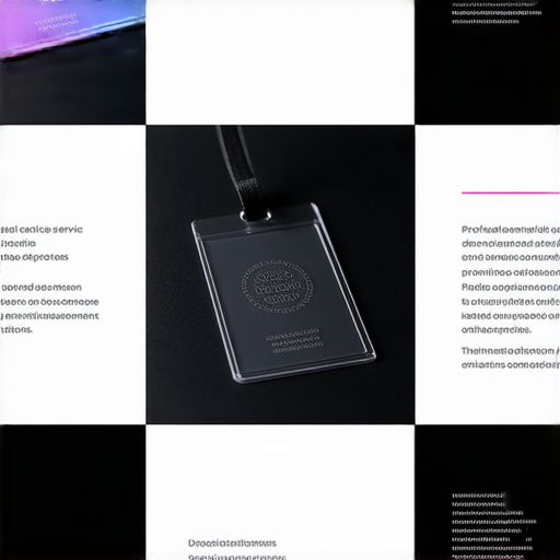 工作證印刷過程的專業服務展示，展現吸引力與品質，幫助品牌提升形象，醫療、會議活動等多元需求，完美融合設計與專業技術。