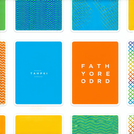 探索閃卡印刷世界的圖片，展示各種亮麗的設計與色彩，讓人驚艷。立即訂製獨特設計的閃卡，體驗創意與個性的完美結合。