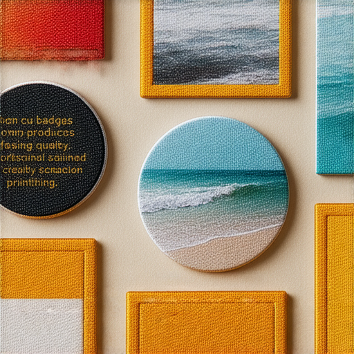 「揭開徽章的魅力！探索我們專業印刷服務，讓您的設計大放異彩！」