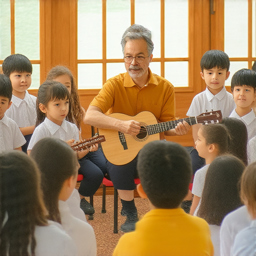 「自彈自唱：如何在外籍英文老師的指導下提升你的英文與音樂才華！」