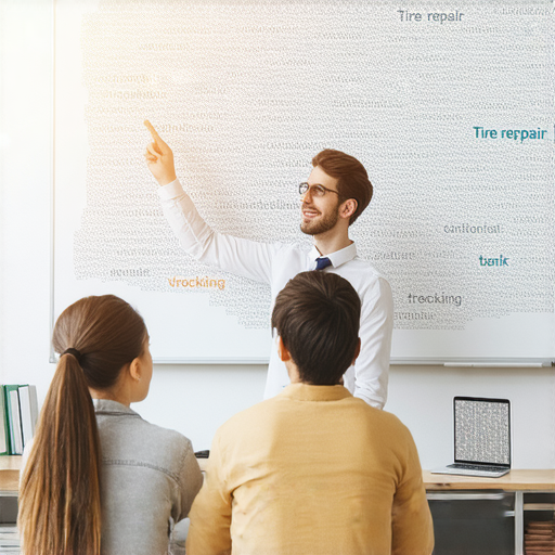 「學習英文不再難！了解補胎、補貨等專業詞彙，享外籍老師一對一教學！」