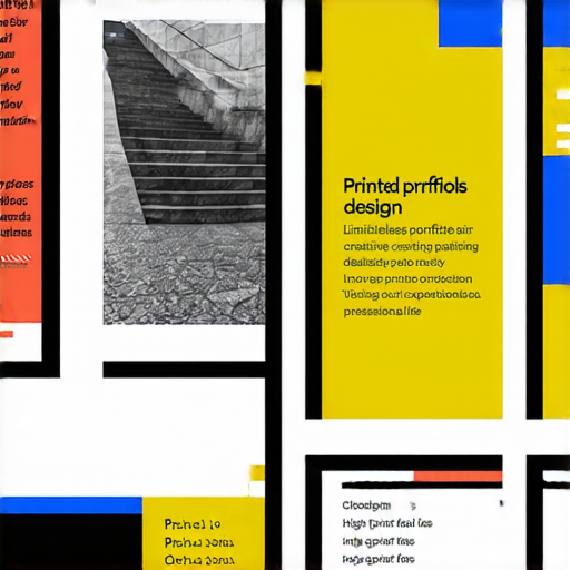 「探索印刷的無限可能：精美小冊子與作品集等服務，讓您的創意成真！」