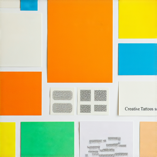 專業印刷服務展示，包括色彩鮮豔的紙Banner、創意紋身貼紙以及立體字樣品，讓您的創意飛揚，探索我們的優質選擇，滿足各種商業與個人需求。