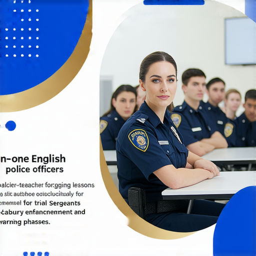 「學會警察英文！立即提升您的警長與警告信詞彙，專業外籍老師一對一教學，免費試課！」