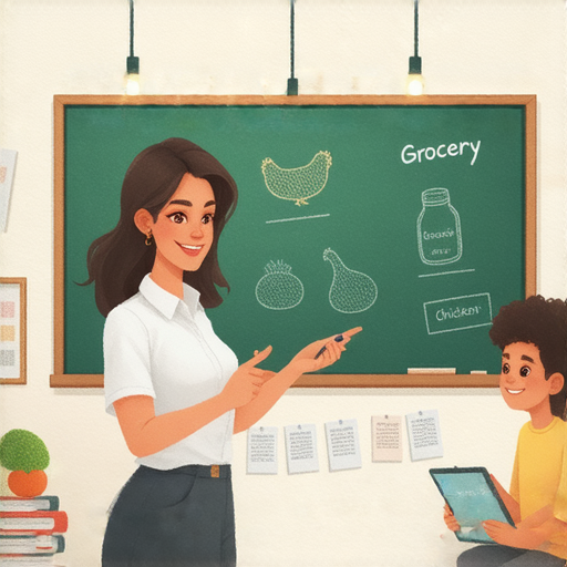 "解碼雜貨與雞肉英文術語，讓外籍老師一對一教學助你流利對話！立即探索！"