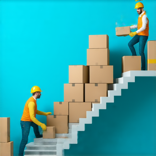 「搬家必看！揭開搬運樓梯與箱子尺寸的秘密，讓你的搬家輕鬆無憂！」