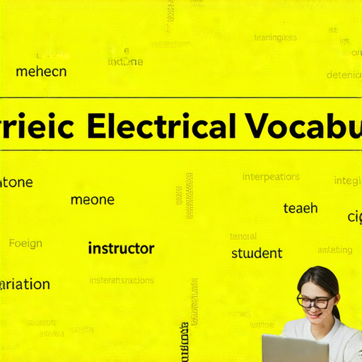 「解密電器英文詞彙，讓你輕鬆學習並找外籍老師一對一教學！」