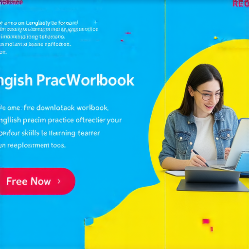「Unlock Your English Potential：免費下載英文練習簿，並透過一對一外籍老師提升學習！」