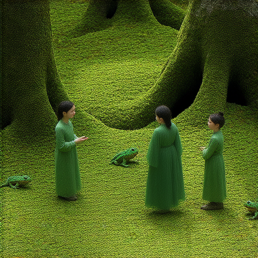 「探索青苔、青蛙與青衣的神秘世界！立刻聯繫外籍英文老師，開啟你的學習之旅！」