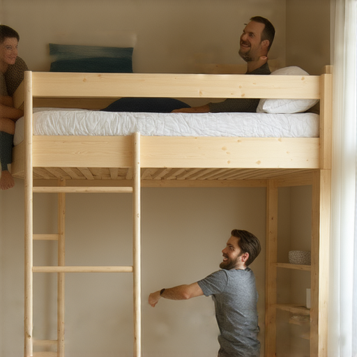 升級你的碌架床的搬屋服務，專業團隊協助輕鬆打造理想空間，圖片展示搬家過程中的整齊與效率，以及新設計的碌架床，讓生活空間更舒適。