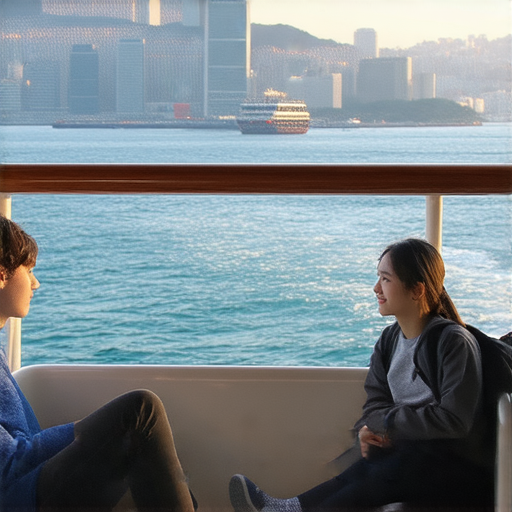 「香港渡輪上的英文學習冒險：立即與外籍老師一對一打造流利英語！」