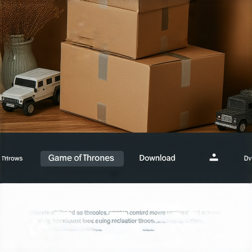 「搬屋不再煩惱！立即下載《權力的遊戲》等熱門劇集，體驗順利搬遷服務！」