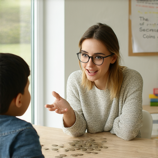 "輕鬆學英文，學會硬幣的秘密！立即預約外籍老師一對一教學！"