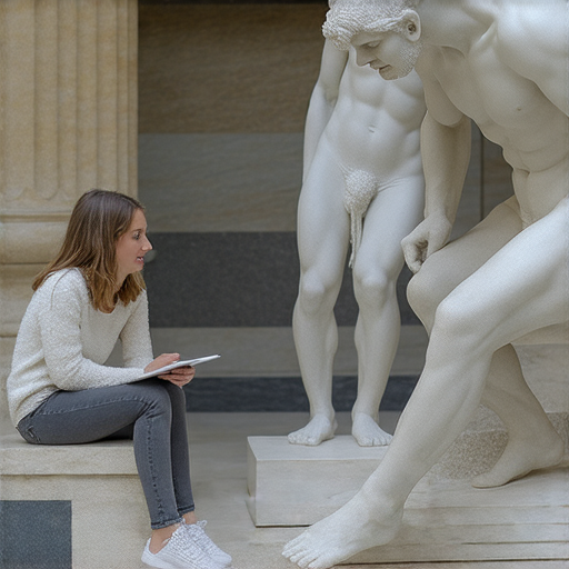 「羅丹的秘密：如何用英語打破藝術界的界限？立即探索外籍老師一對一教學！」