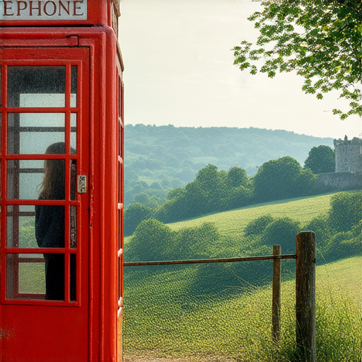 「探索電話亭的神秘故事！立即與外籍英文老師一對一學習，開啟你的語言冒險！」