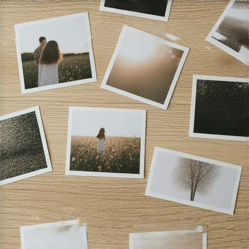 立即印刷你的美好回憶的專業相片印刷服務展示，色彩鮮明的照片散落於桌面，展現每一瞬間的永恆之美，吸引人們探索印刷選擇。