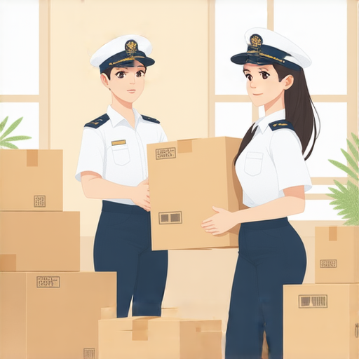 一起打包星野美優的艦娘生活，展示搬屋服務的輕鬆搬遷過程，包含搬家箱、搬運工和艦娘道具，呈現高效精緻的搬家體驗。