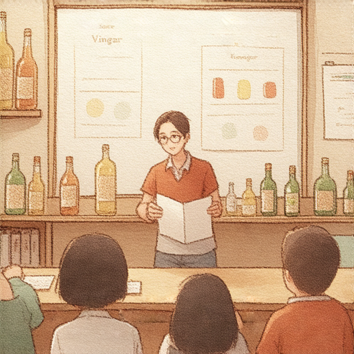 「探索醋的秘密：為何它是學習英文的最佳調味品？立即體驗外籍老師一對一教學！」