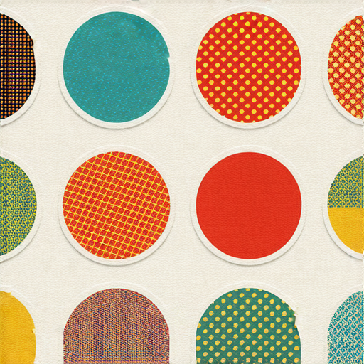 「探索圓形貼紙印刷的無限創意，立即定制你的獨特設計！」