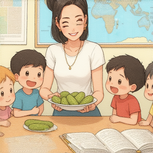 「醃黃瓜的秘密：為何你該一邊學習英文一邊品味！立即報名外籍老師課程！」