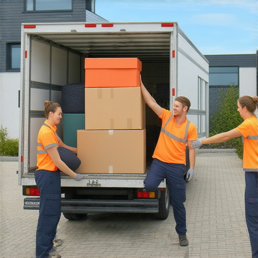 發現打包秘訣的圖片，展示搬屋服務的專業團隊在搬運行李，輕鬆有序，讓搬家過程變得簡單高效，強調選擇我們的服務能提升搬家體驗。