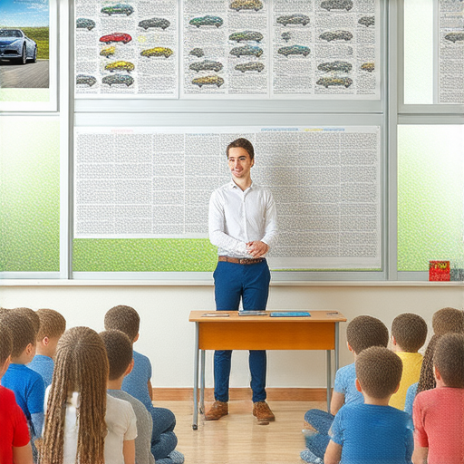 "車頭燈背後的秘密：如何用英文輕鬆揭開！立即聯繫外籍老師學習！"