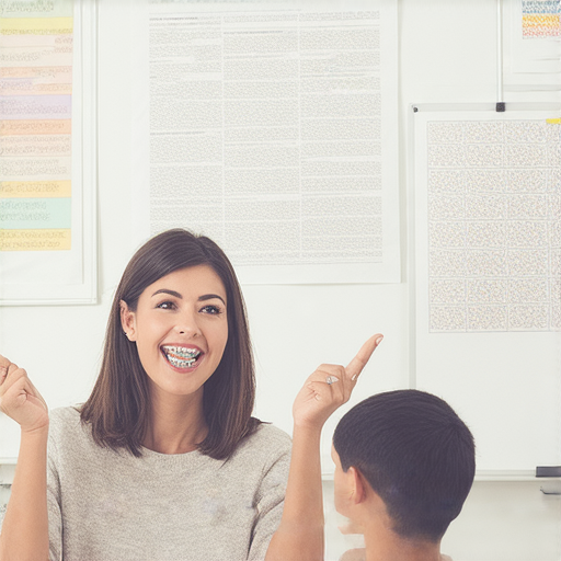 「牙套背後的秘密：學會正確英文表達，立刻預約外籍老師一對一教學！」