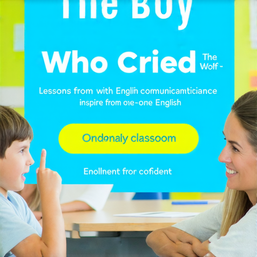 《狼來了》教訓你！提升英文溝通技巧，立即報名外籍老師一對一教學！