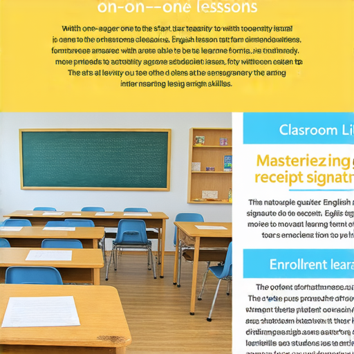 「掌握簽收單技巧！立即報名外籍英文老師一對一教學，開啟你的英文學習之旅！」
