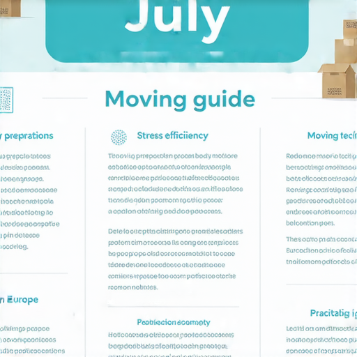 「七月搬屋攻略！準備、減壓、歐洲搬遷妙招全揭秘，立即探索專業服務！」