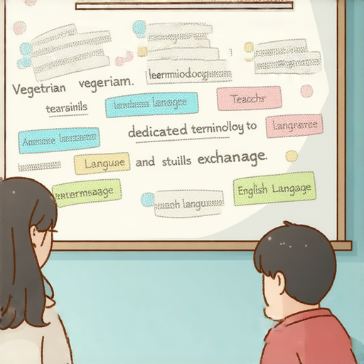 「想知道素食英文怎麼說？立即探索外籍老師一對一教學，讓你輕鬆掌握！」