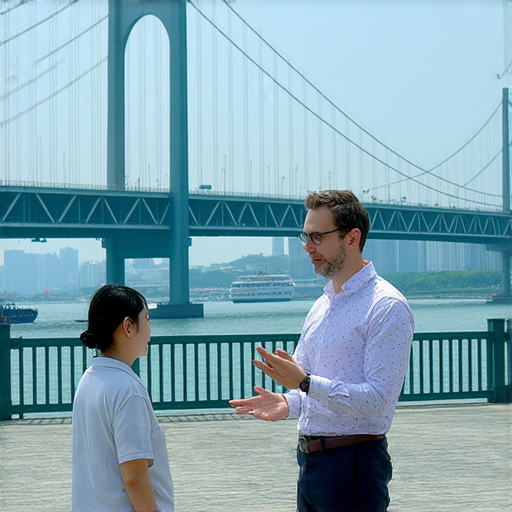 "探索港珠澳大橋口岸的秘密！外籍老師一對一教英語，立即開啟你的學習之旅！"