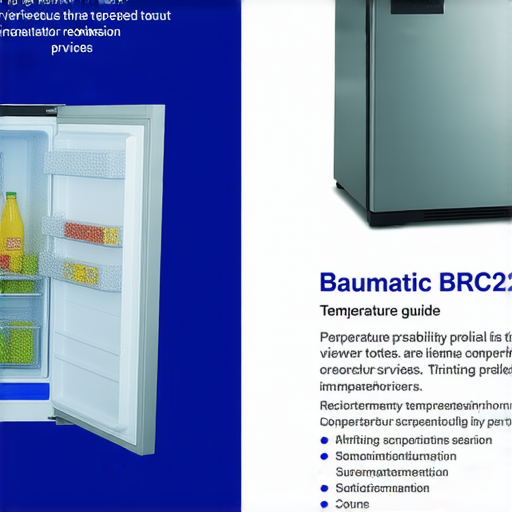 Baumatic寶瑪客BRCF256SL雪櫃溫度不穩維修指南的圖片，展示專業維修工具與服務，揭示解決溫度不穩定問題的秘訣及印刷服務，幫助用戶了解維修過程和注意事項。