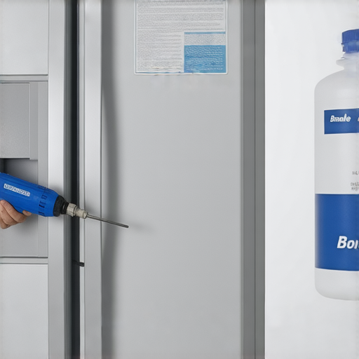 寶瑪客雪櫃門封條老化修復專業服務圖片，展示修復過程與工具，提供完美解決方案，改善封條效果，延長雪櫃使用壽命，幫助客戶恢復冰箱性能。