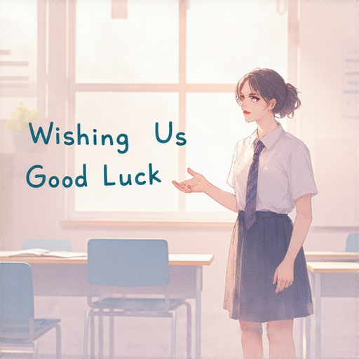 "祝我們好運！探索一對一外籍英文老師，開啟你的英語學習之旅！"