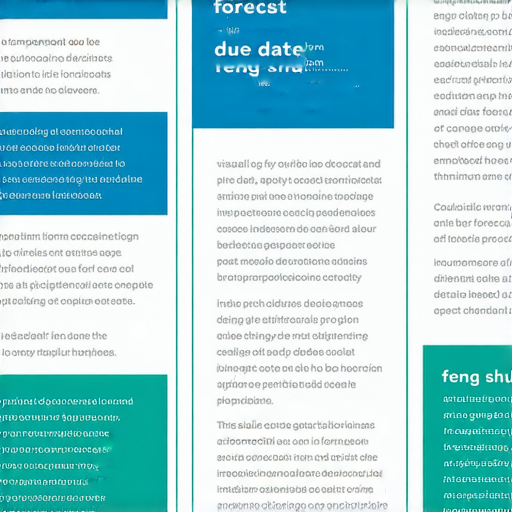 探索英文中的預告、預產期與風水等領域的專業詞彙！
