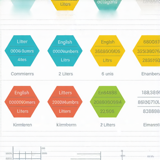 探索英文數字與單位的運用：從八角到公里與公升的多元應用！