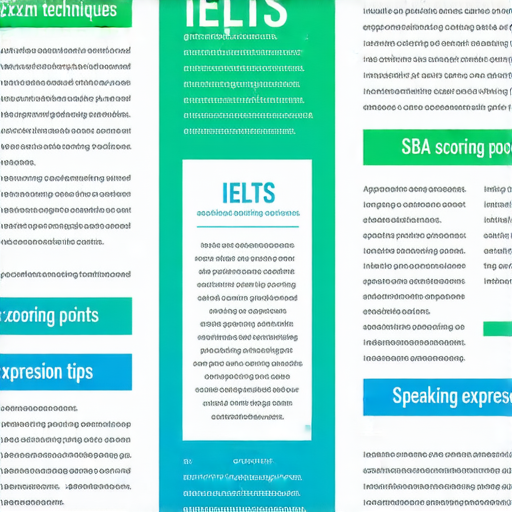 提升英文能力的實用指南：涵蓋IELTS、SBA計分及Speaking技巧