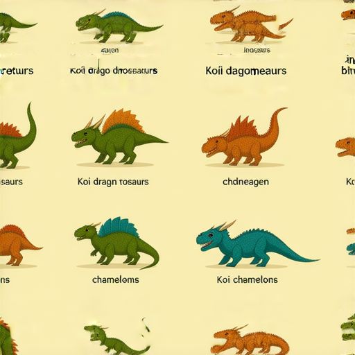 探索英文翻譯：龍、恐龍、九龍及變色龍的英文表達方法！