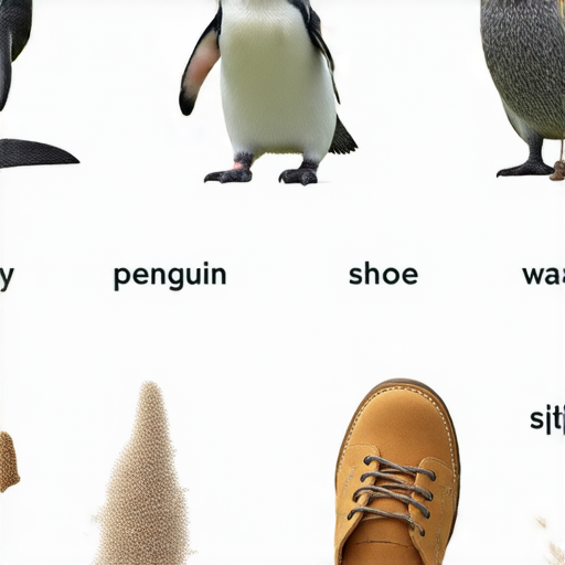 了解企鵝、疣、鞋和拖鞋的英文單詞與用法！