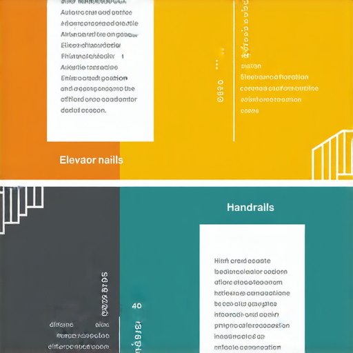分辨電梯扶手與樓梯的英文用詞與用法技巧