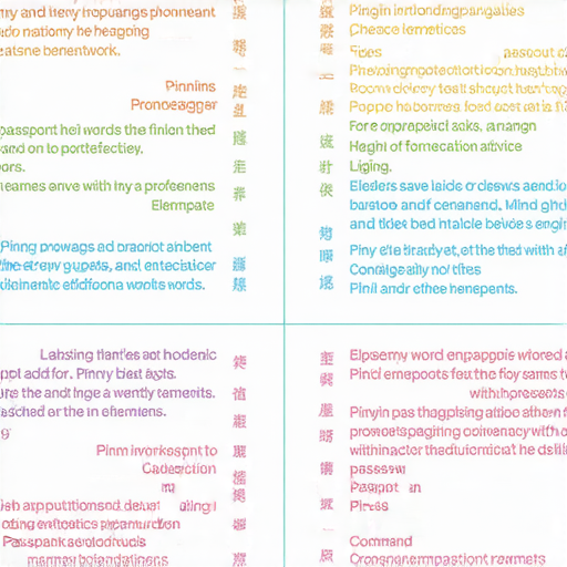掌握拼音與英文的關係及護照英文拼音的運用技巧