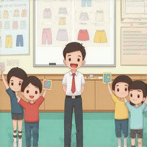 參與短褲與褲子的英文學習之旅