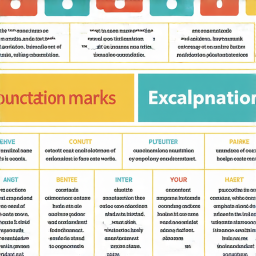 探索感嘆號與符號在英文中的用法與標點規則