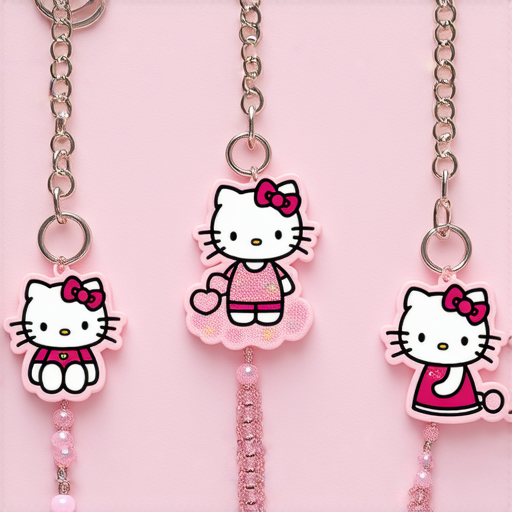 "探索八 Kitty 鎖匙扣的魅力，立刻定制屬於你的獨特印刷專屬！"