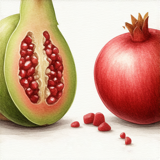 探索番石榴和石榴的英文名稱與趣味知識