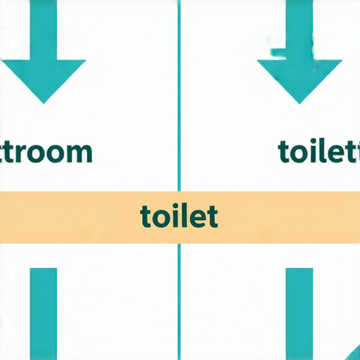 厠所和廁所的英文該如何正確表達？