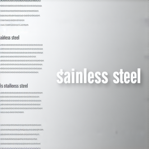 不銹鋼的英文翻譯與詞彙解析介紹